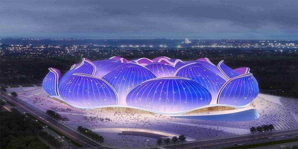 بزرگترین ورزشگاه دنیا را دارند میسازند (عکس) - حاشیه های فوتبالی بزرگترین ورزشگاه دنیا را دارند میسازند (عکس)