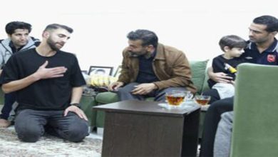 دلگرمی مسی‌ها به هم‌تیمی عزادار (عکس)