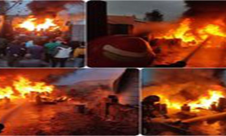 خانه مهاجم سابق رئال در آتش سوخت