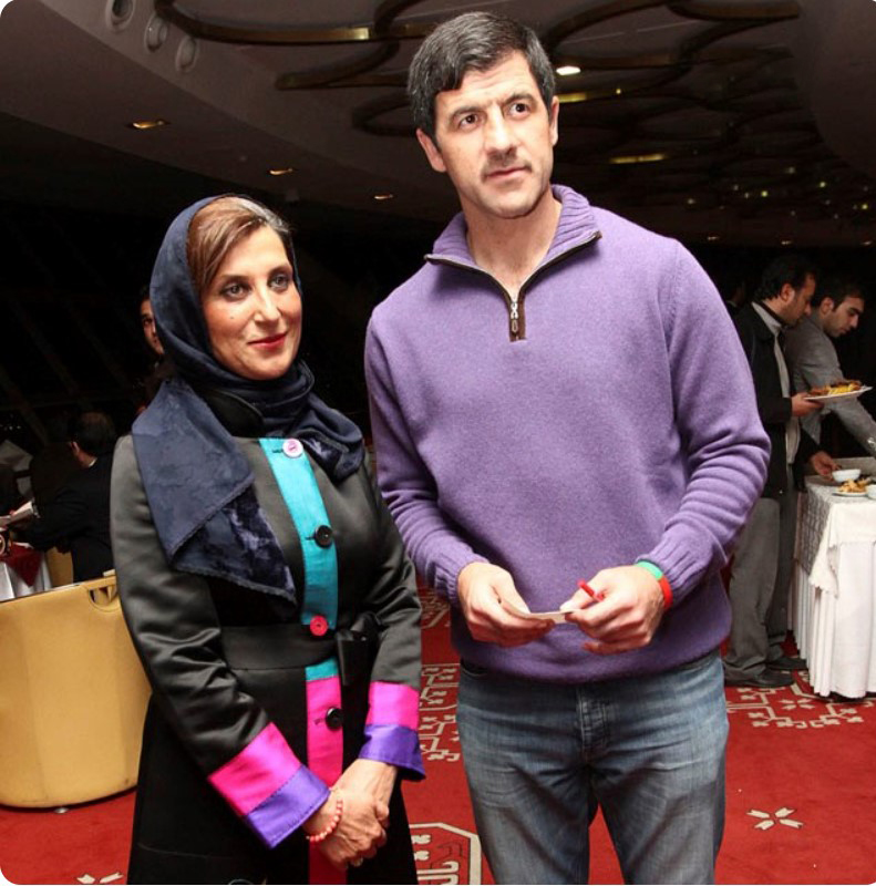 عکس همسر کریم باقری