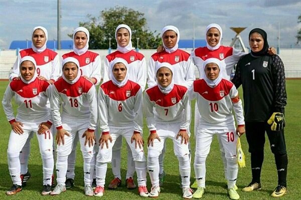 بازیکنان تیم ملی فوتبال زنان ایران