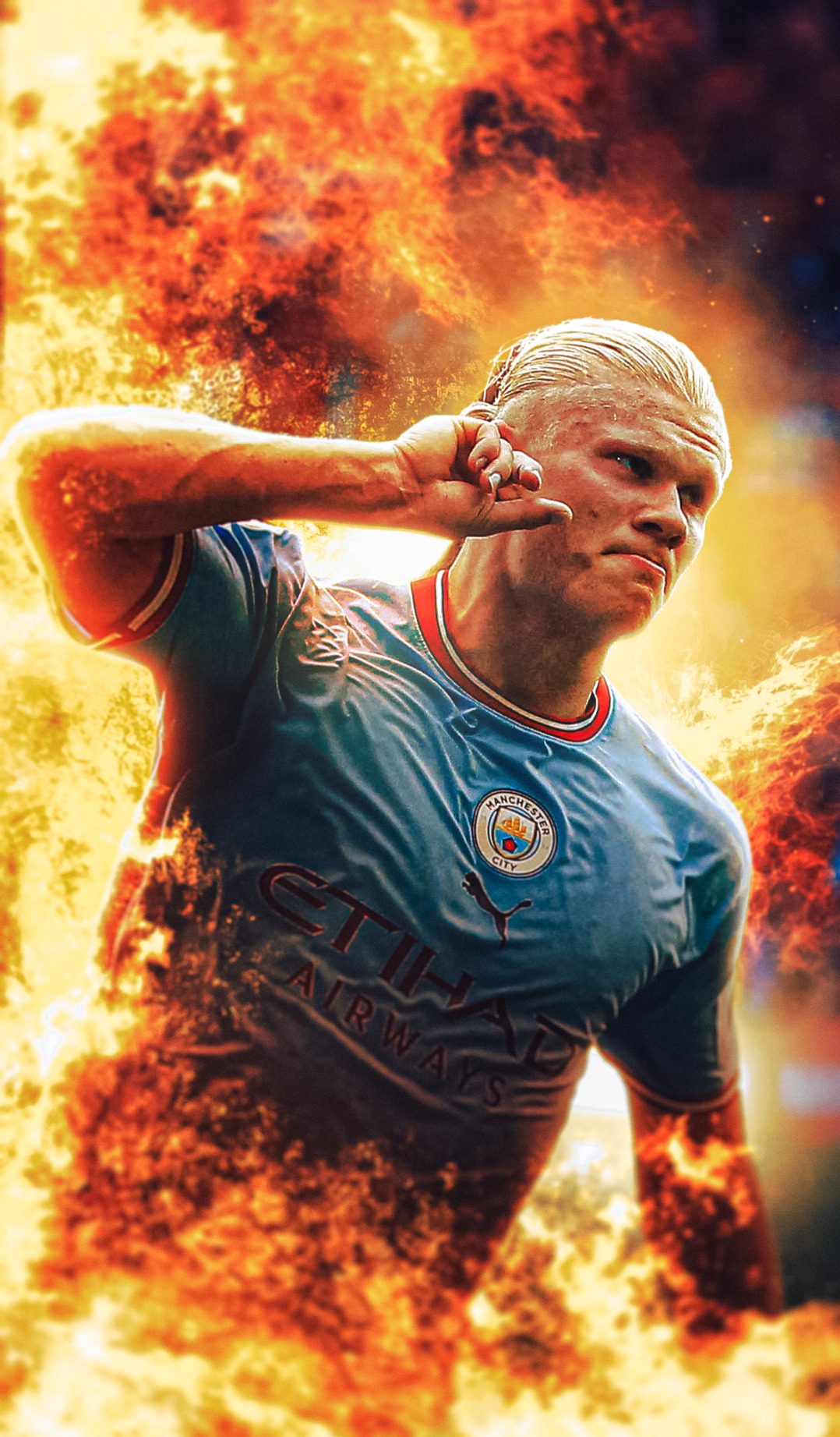 wallpaper for laptop Erling Haaland