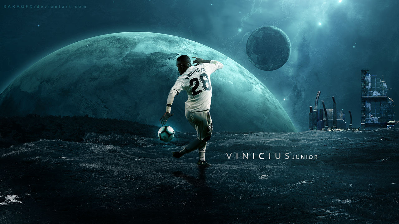 wallpaper for laptop Vinicius Junior