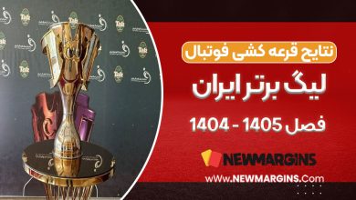 نتایج قرعه‌کشی لیگ برتر فوتبال ایران در فصل ۱۴۰۵_۱۴۰۴