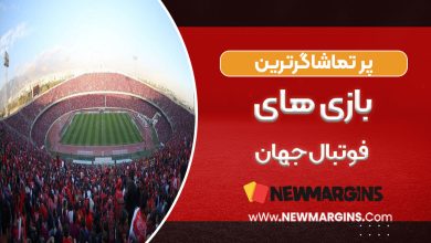 پرتماشاگرترین بازی های فوتبال جهان