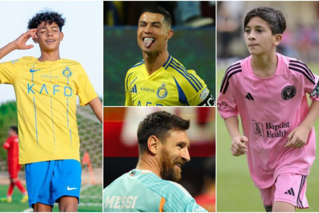 آیا پسران مسی و رونالدو همتیمی میشوند آیا پسران مسی و رونالدو همتیمی میشوند