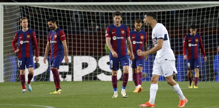 المپیاکوس مقابل بارسلونا در نیوکمپ