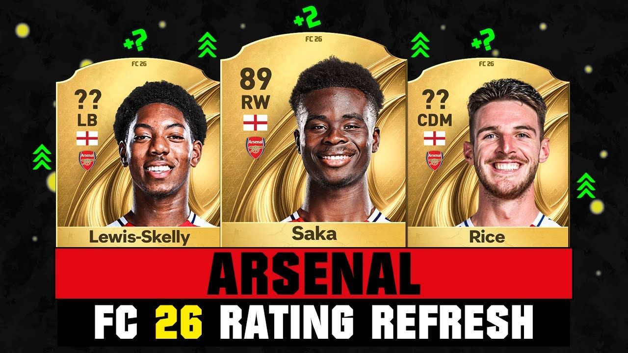 بازیکنان آرسنال در اف سی  26