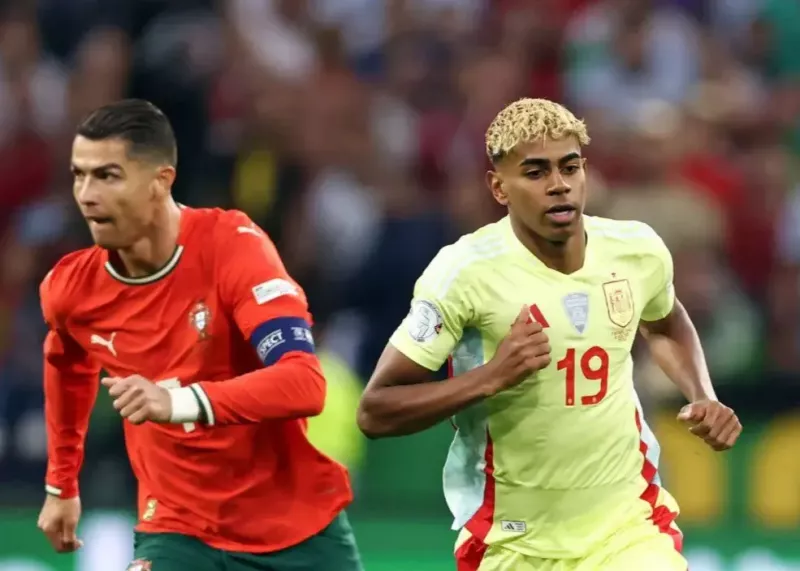 دست رد یامال به رونالدو