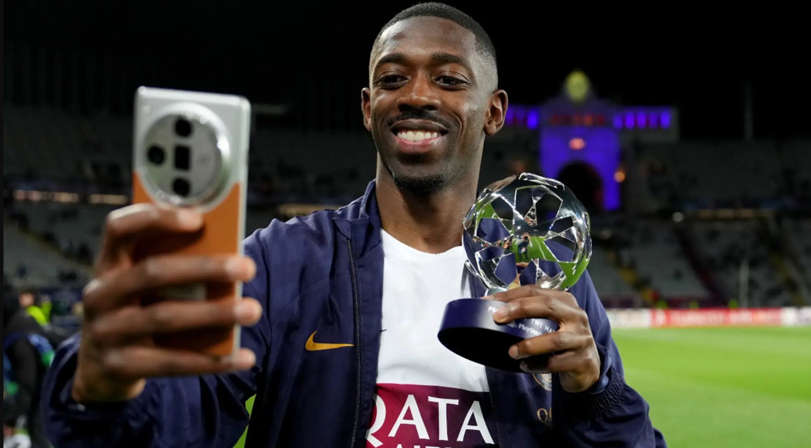 عثمان دمبله تیم ملی فرانسه