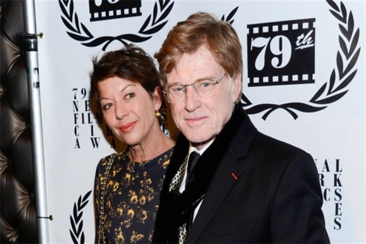 عکس رابرت ردفورد و همسرش