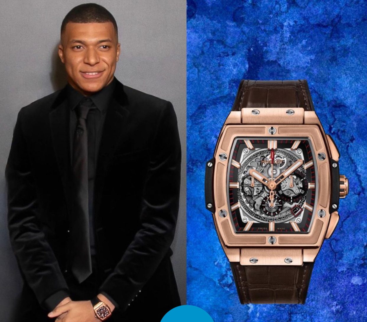 عکس ساعت مچی کیلیان امباپه عکس ساعت مچی کیلیان امباپه