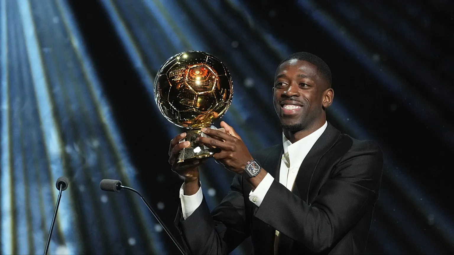 قهرمانی دمبله در توپ طلا 2025