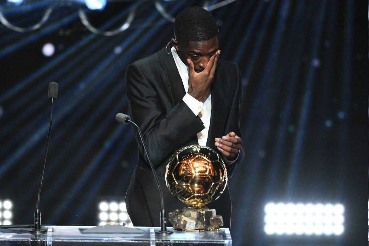 لحظه احساسی مراسم توپ طلا برای ژوتا