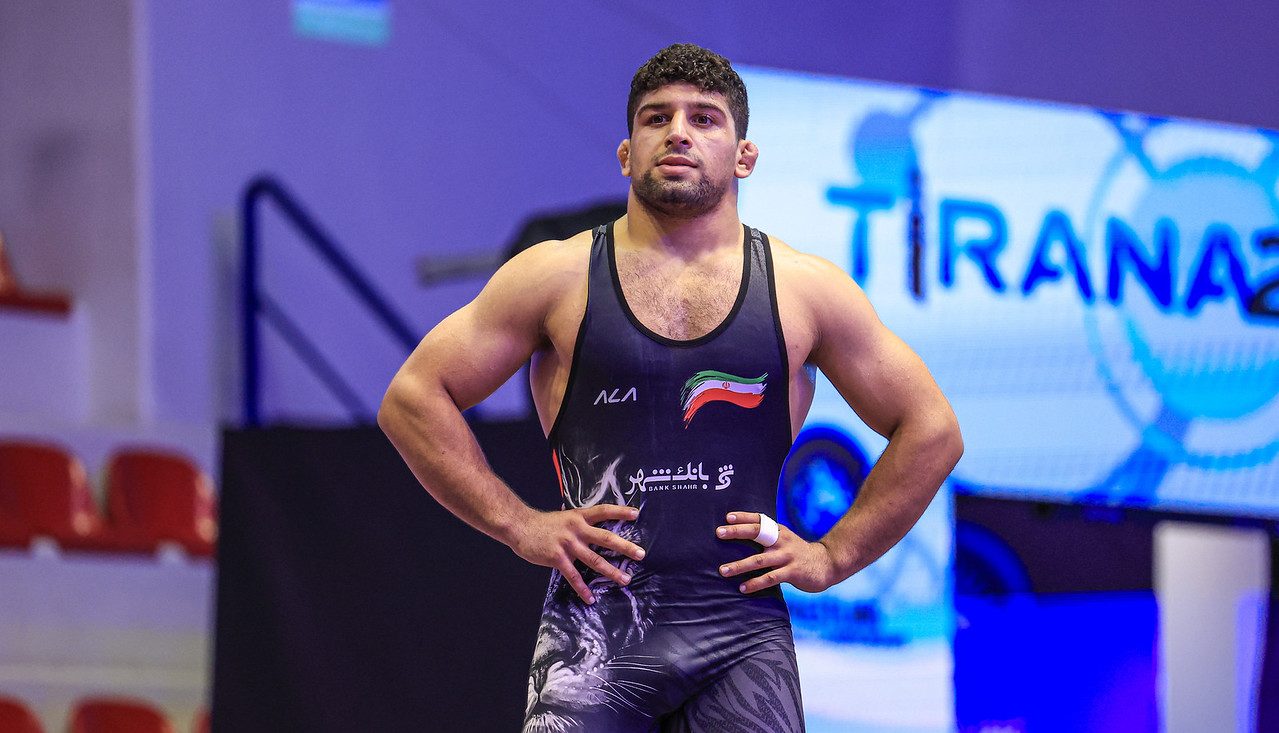 یاسین یزدی قهرمانی کشتی آسیا ۲۰۲۵