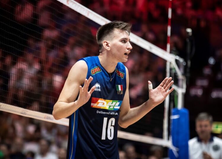 یوری رومانو بازیکن والیبال ایتالیا یوری رومانو بازیکن والیبال ایتالیا