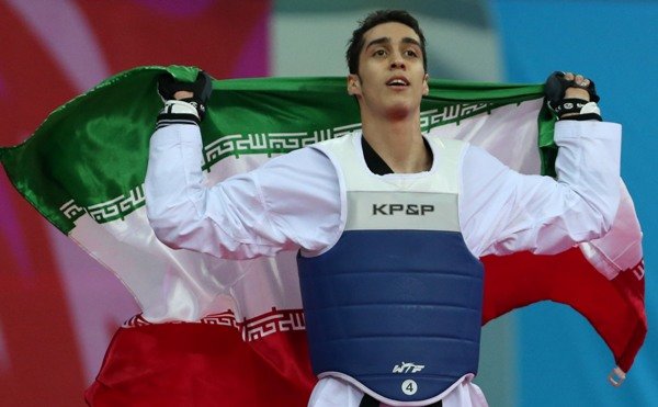 مهدی خدابخشی قهرمان جهان و المپیک در تکواندو