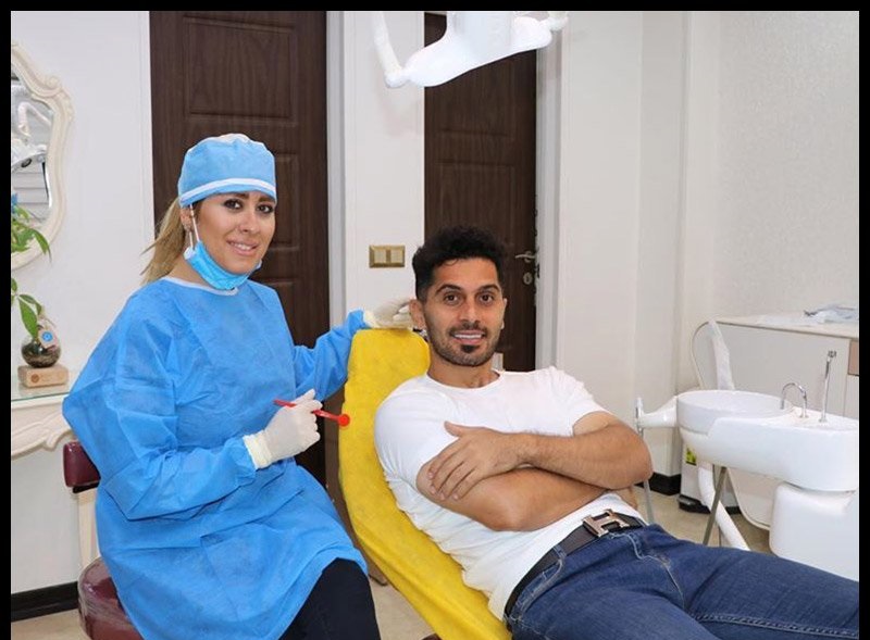 عکس امید عالیشاه و همسرش
