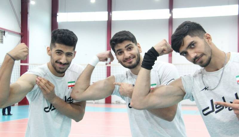 امیرحسین ساداتی مسابقات والیبال