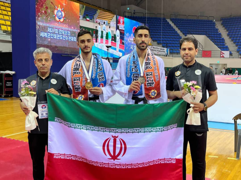 عکس امیررضا صادقیان تکواندو کار