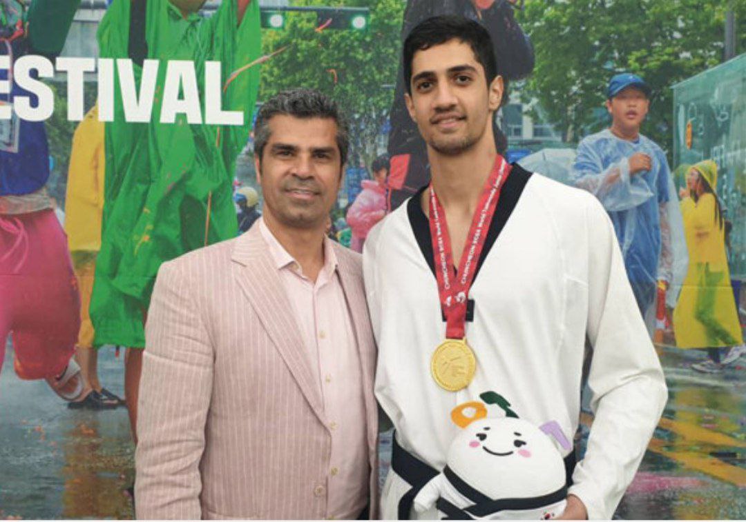 عکس امیرمحمد اشرافی تکواندوکار 