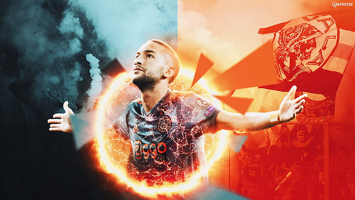 Hakim Ziyech wallpaper for phone