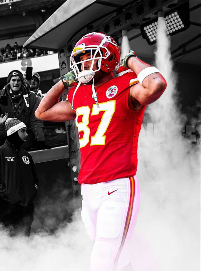 Travis Kelce wallpaper 4k