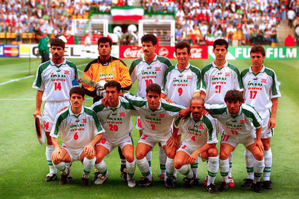 ترکیب ایران در جام جهانی 1998