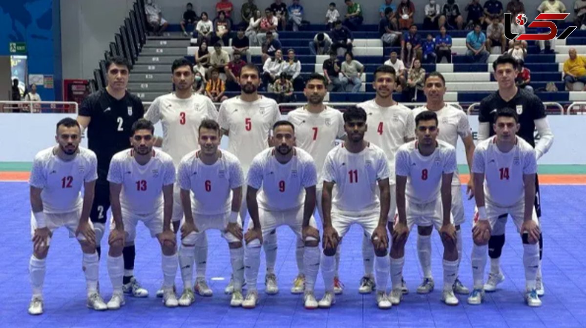 حریفان تیم ملی فوتسال ایران در گروه G