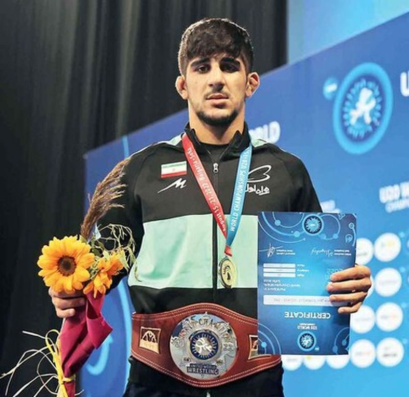 عکس سعید اسماعیلی کشتی گیر