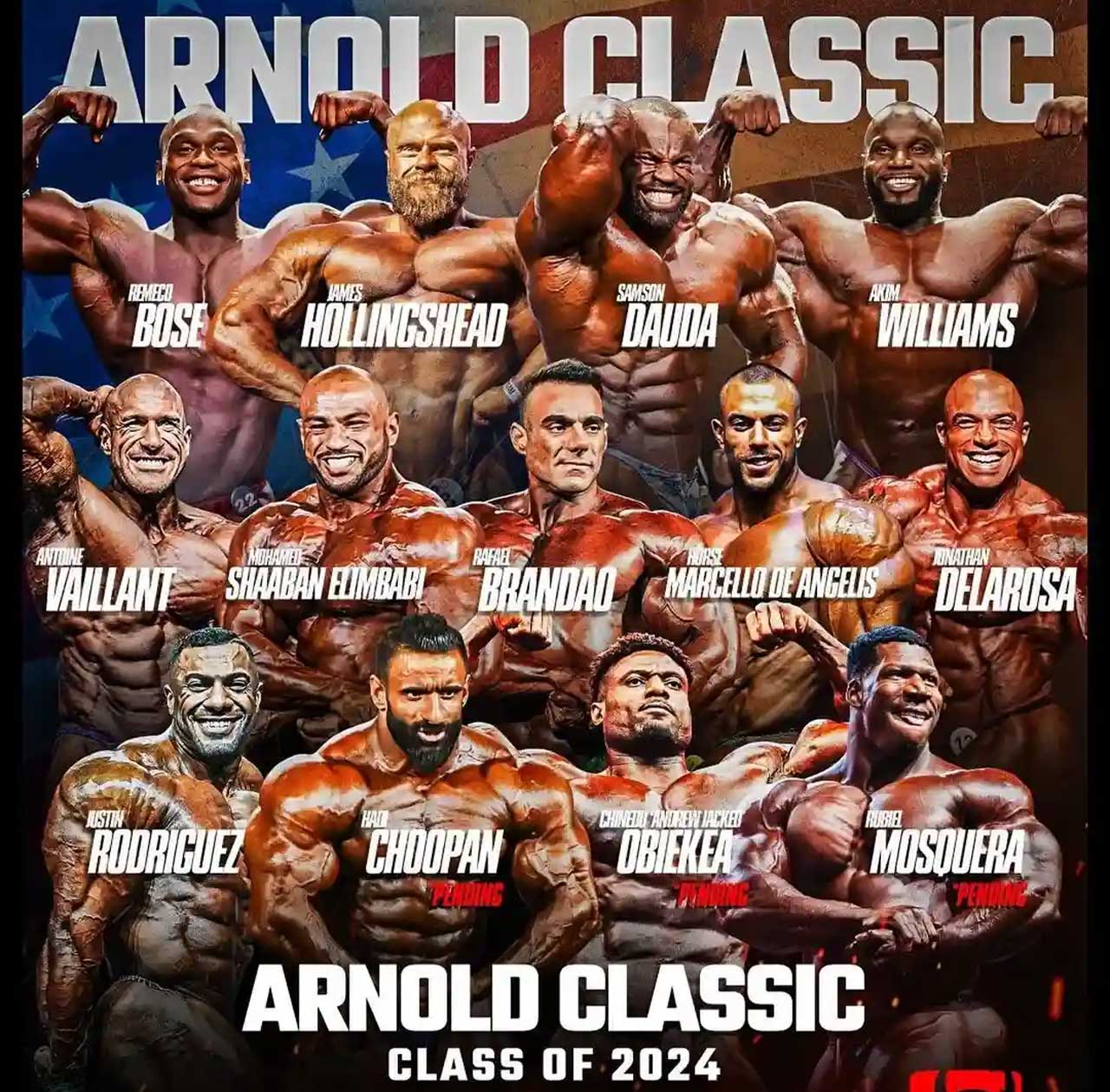 جدول ردهبندی مستر المپیا ۲۰۲۵ جدول ردهبندی مستر المپیا ۲۰۲۵