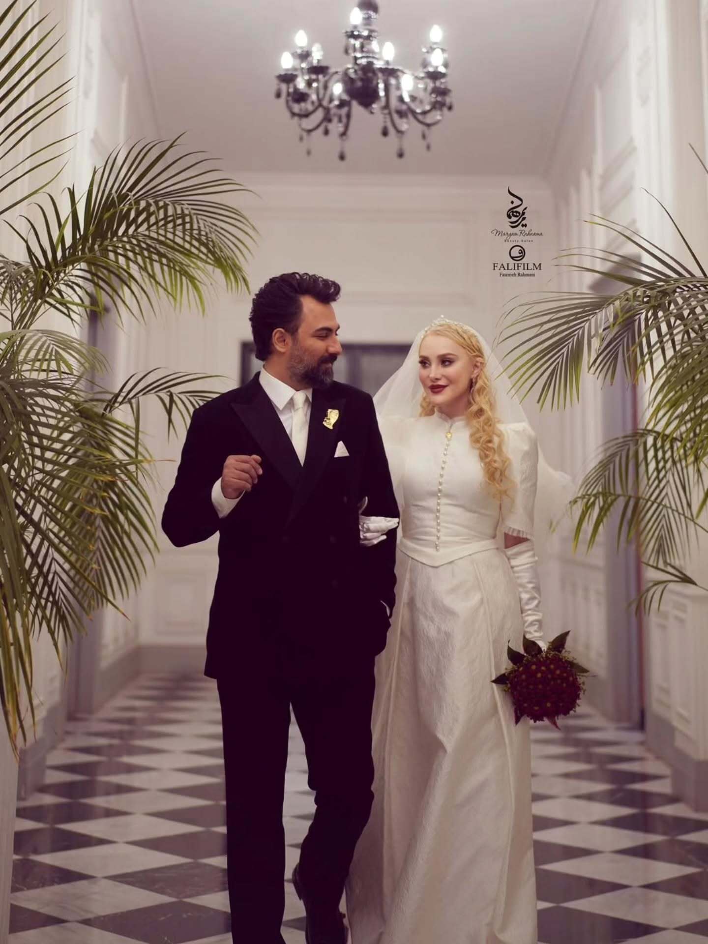 عروسی آرام جعفری و بابک انصاری