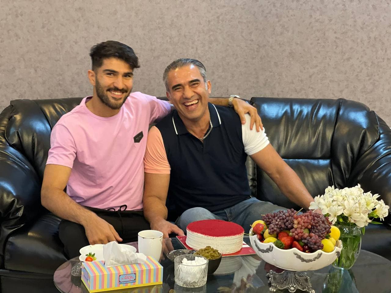 عکس احمدرضا عابدزاده و پسرش عکس احمدرضا عابدزاده و پسرش