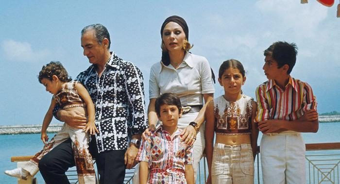 عکس خانوادگی فرح پهلوی