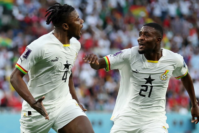 غنا از مرحله انتخابی جام جهانی عبور کرد غنا از مرحله انتخابی جام جهانی عبور کرد