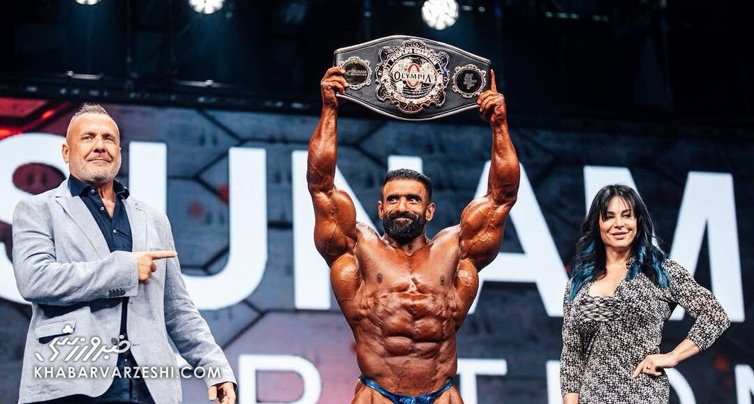 لانسفورد قهرمان هادی چوپان در جایگاه دوم لانسفورد قهرمان هادی چوپان در جایگاه دوم