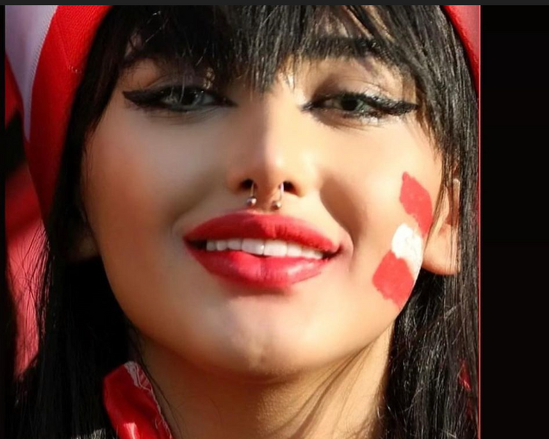 زیبایی مونا ثریابین ستاره ایرانی فوتبال