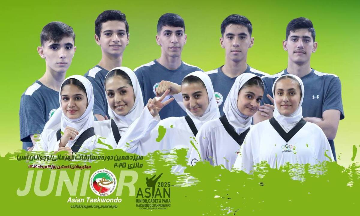 تکواندوکاران برتر آسیا ۲۰۲۵