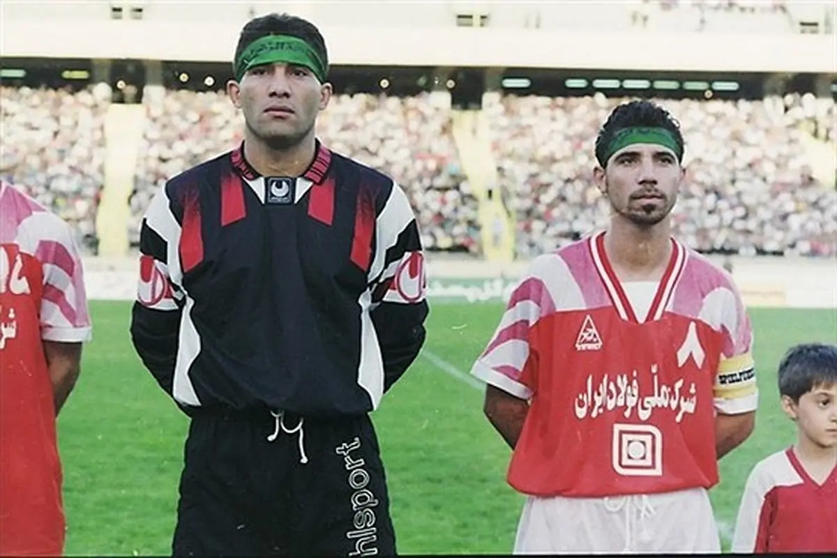 عکس احمدرضا عابدزاده در پرسپولیس