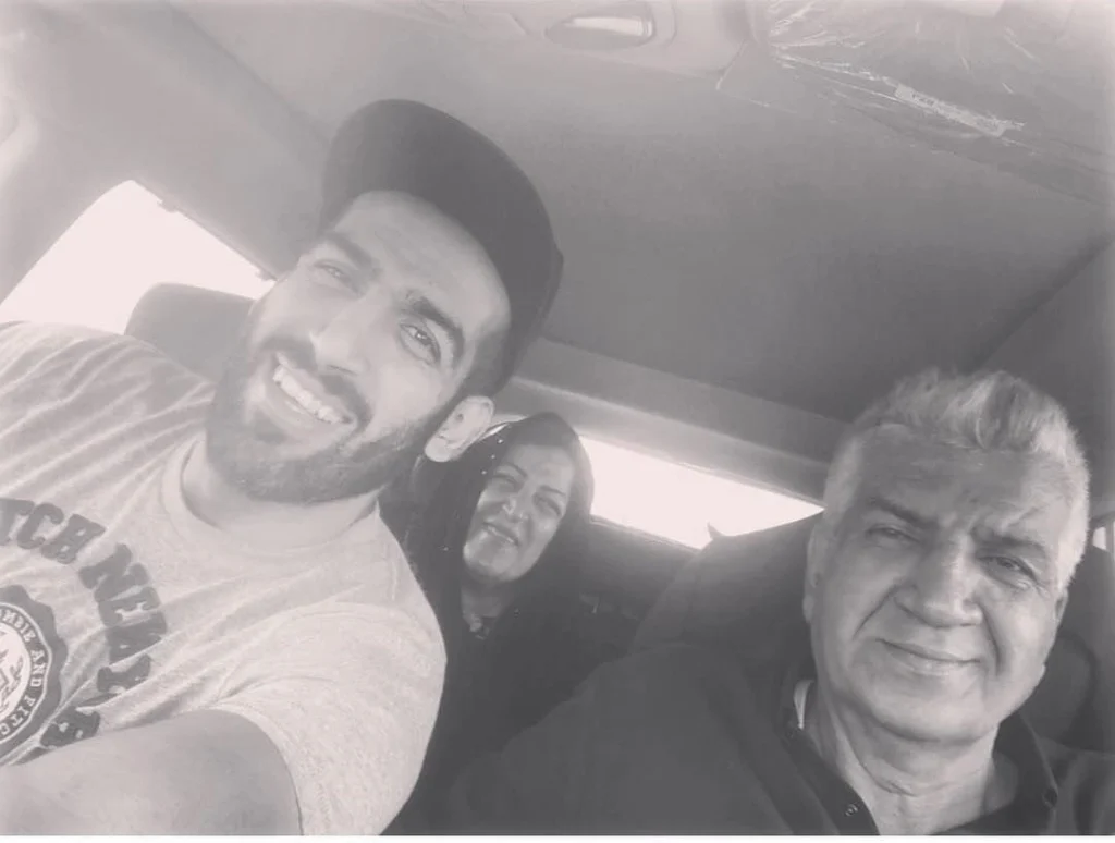 عکس خانوادگی حامد حدادی