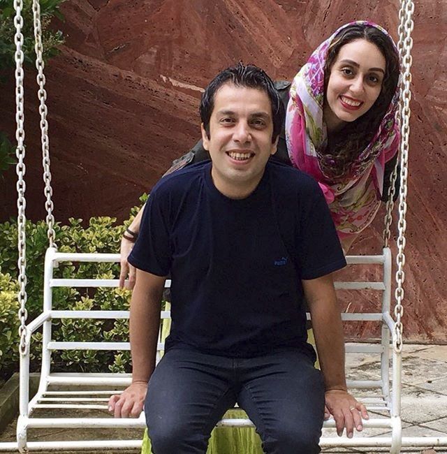 عکس زن عباس جمشیدی‌فر