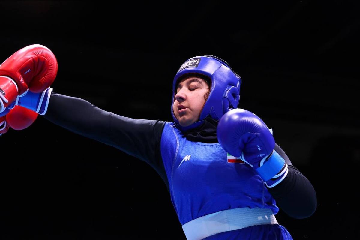 عکس فاطمه رستگار بوکسر عکس فاطمه رستگار بوکسر