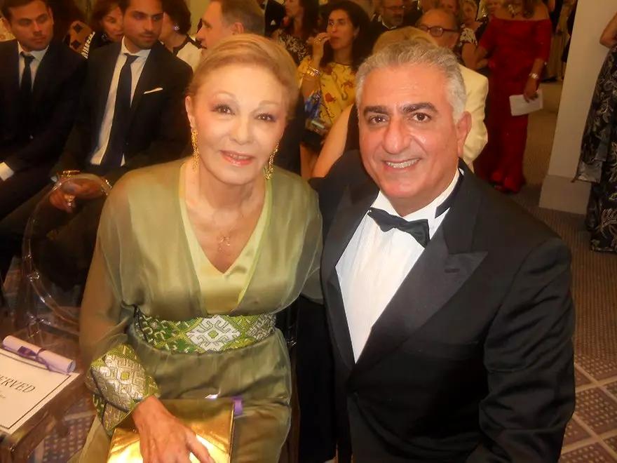 عکس فرح پهلوی و پسرش عکس فرح پهلوی و پسرش