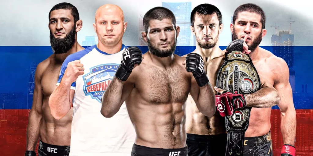 مشهورترین مبارزان سازمان UFC