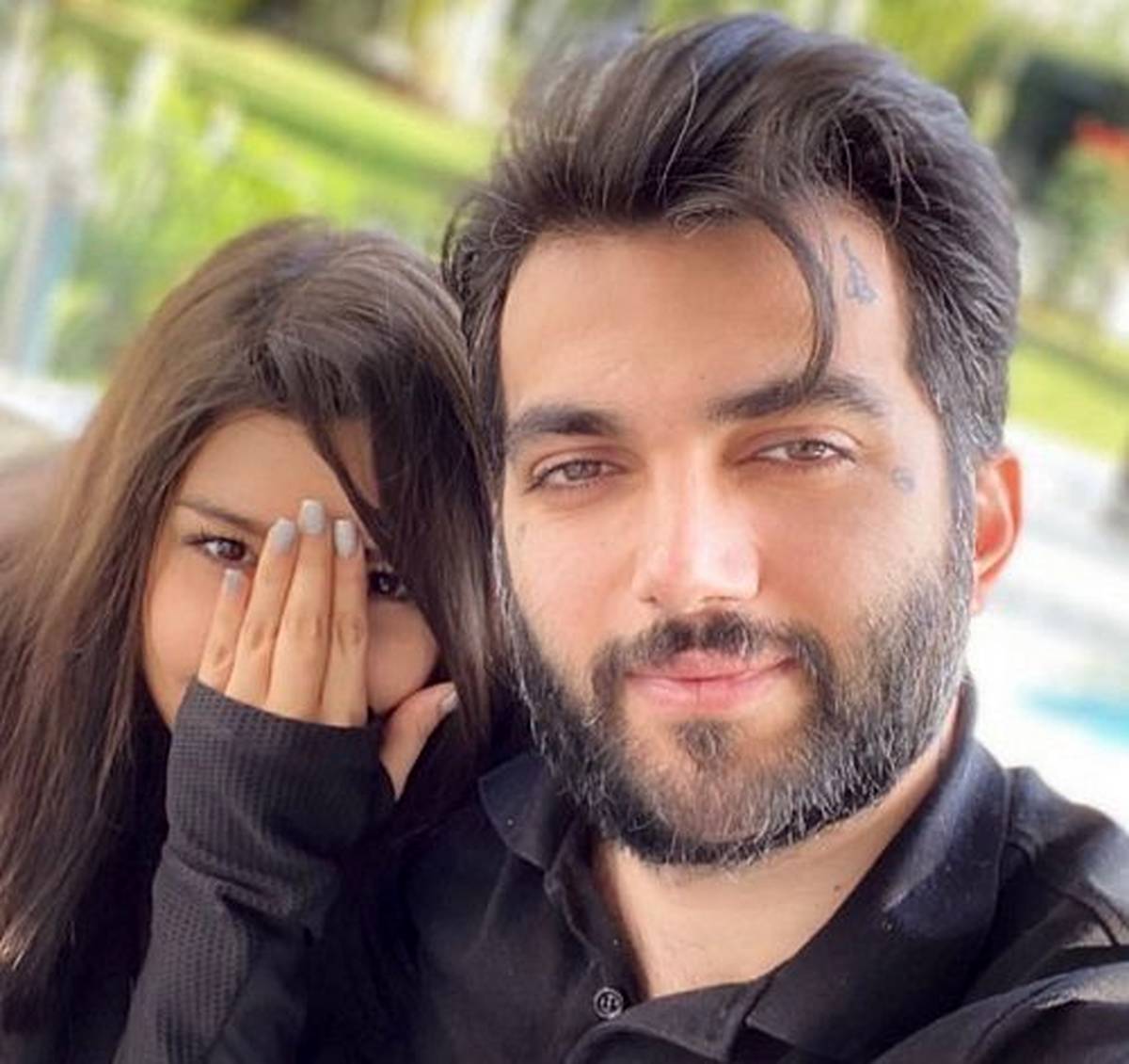 عکس نیلی افشار و همسرش
