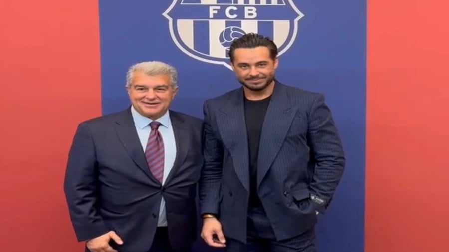 امیری و  قرارداد با بارسلونا