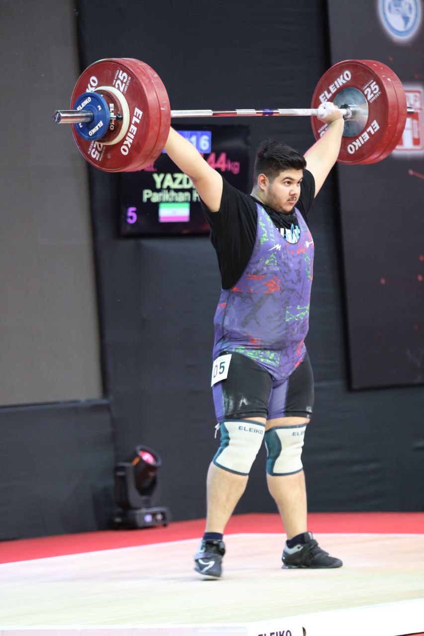 عکس حسین یزدانی وزنه بردار