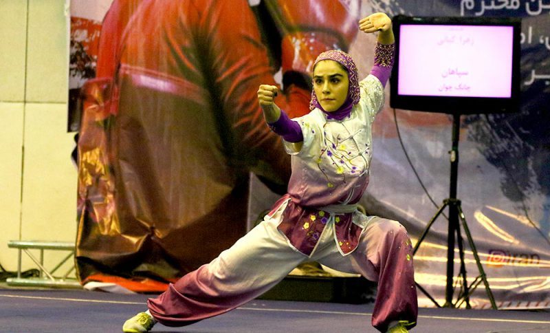 زهرا کیانی ووشوکار عکس