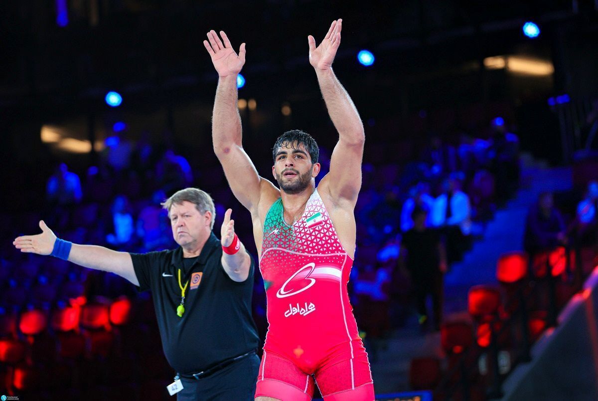 محمد هادی ساروی قهرمانی کشتی آسیا 2025