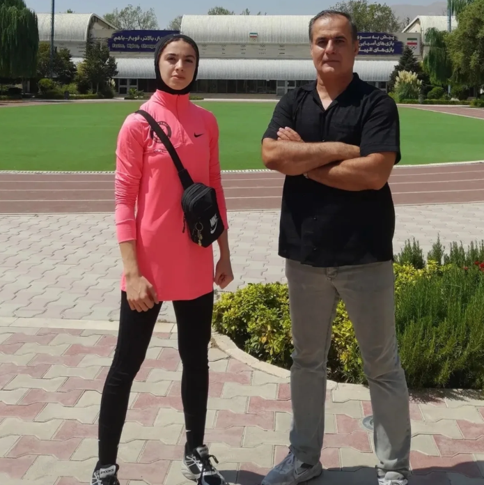 عکس قهرمان روژان بهنامی